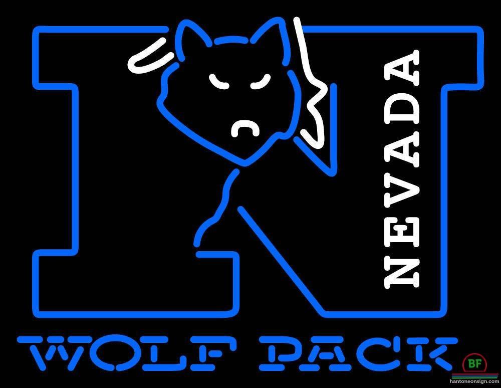 Custom Nevada Wolf Pack Neon Sign NCAA Teams Neon Light