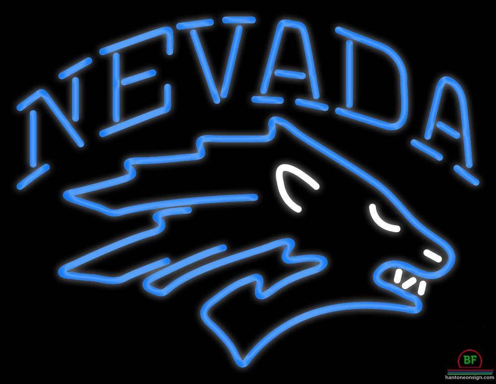 Custom Nevada Wolf Pack Neon Sign NCAA Teams Neon Light