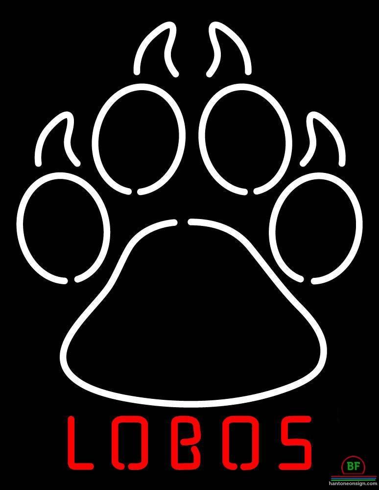 Custom New Mexico Lobos Neon Sign NCAA Teams Neon Light