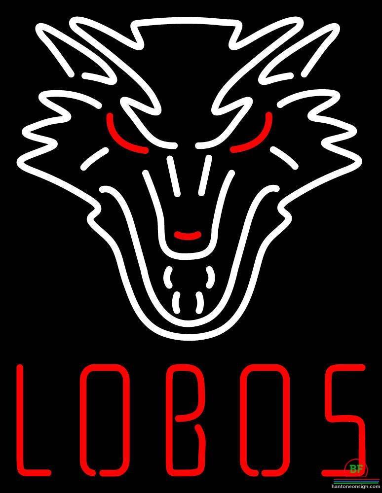 Custom New Mexico Lobos Neon Sign NCAA Teams Neon Light