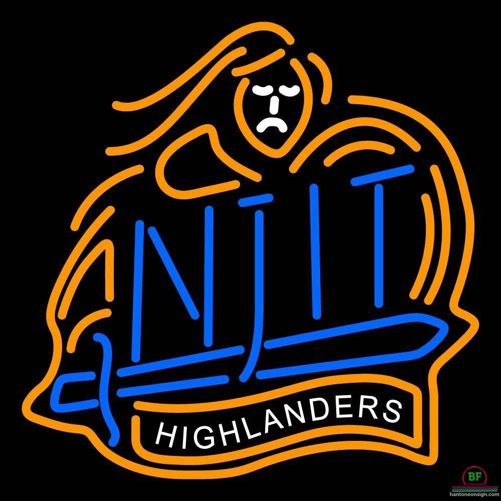 Custom NJIT Highlanders Neon Sign NCAA Teams Neon Light