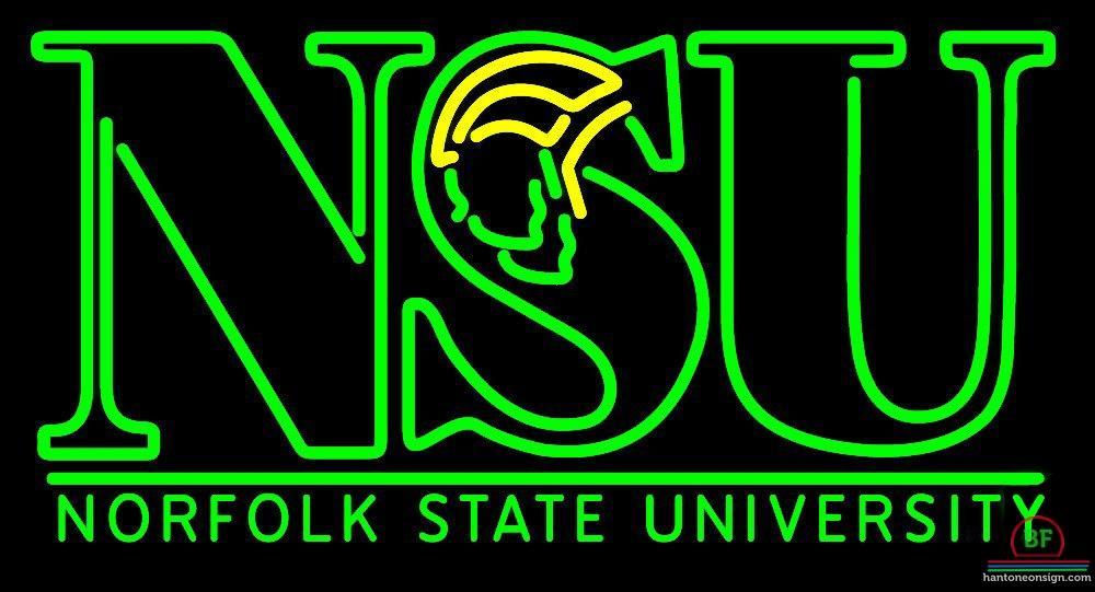 Custom Norfolk State Spartans Neon Sign NCAA Teams Neon Light