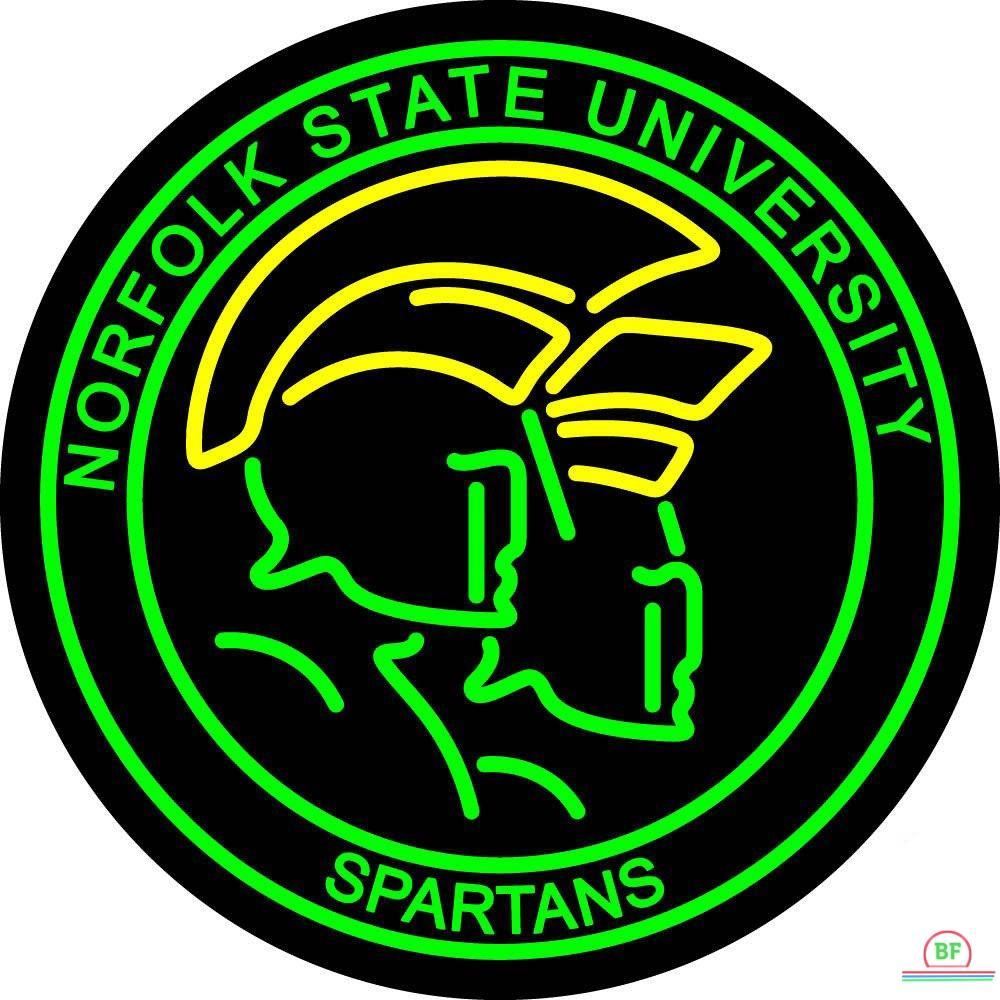 Custom Norfolk State Spartans Neon Sign NCAA Teams Neon Light