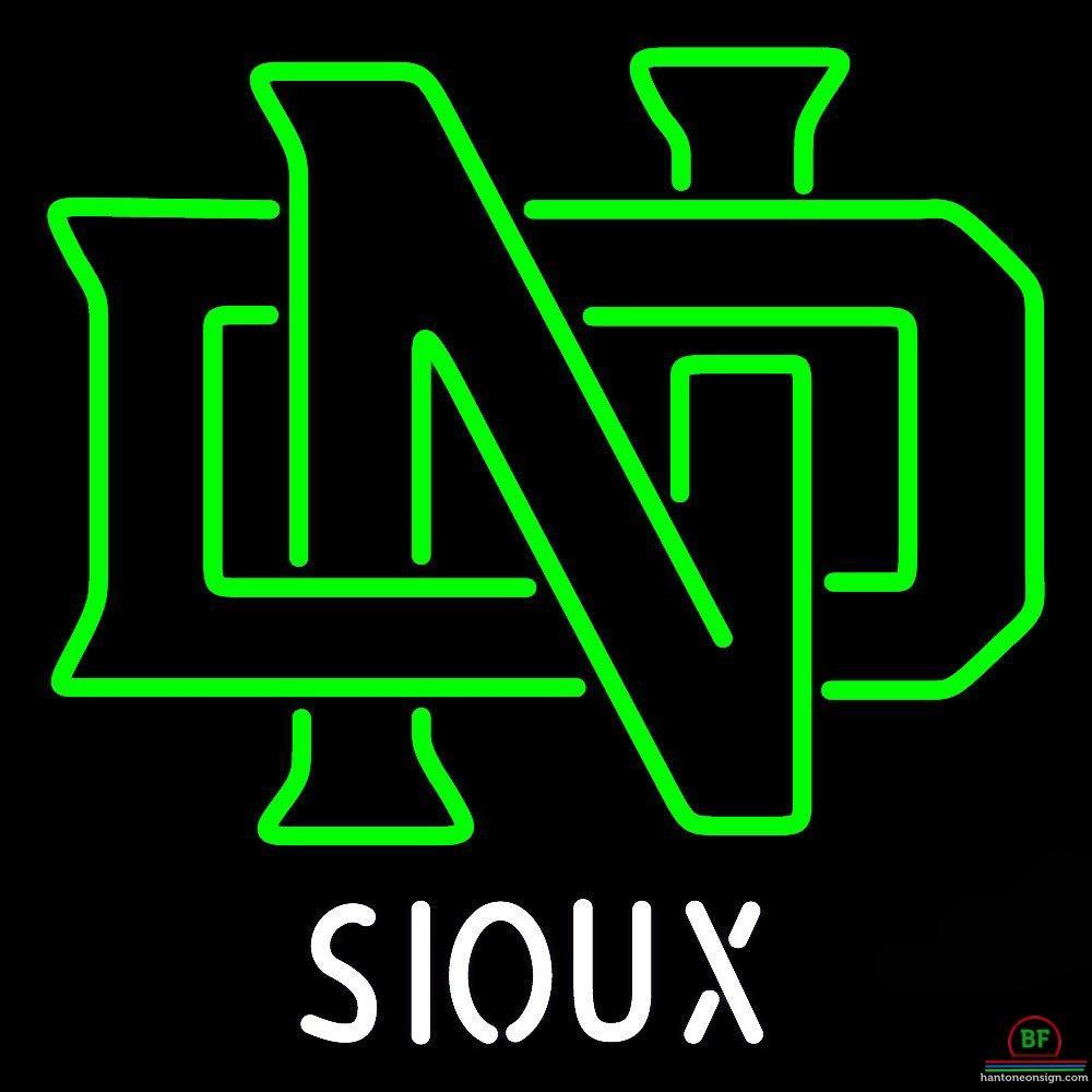 Custom North Dakota State Fighting Sioux Neon Sign NCAA Teams Neon Light
