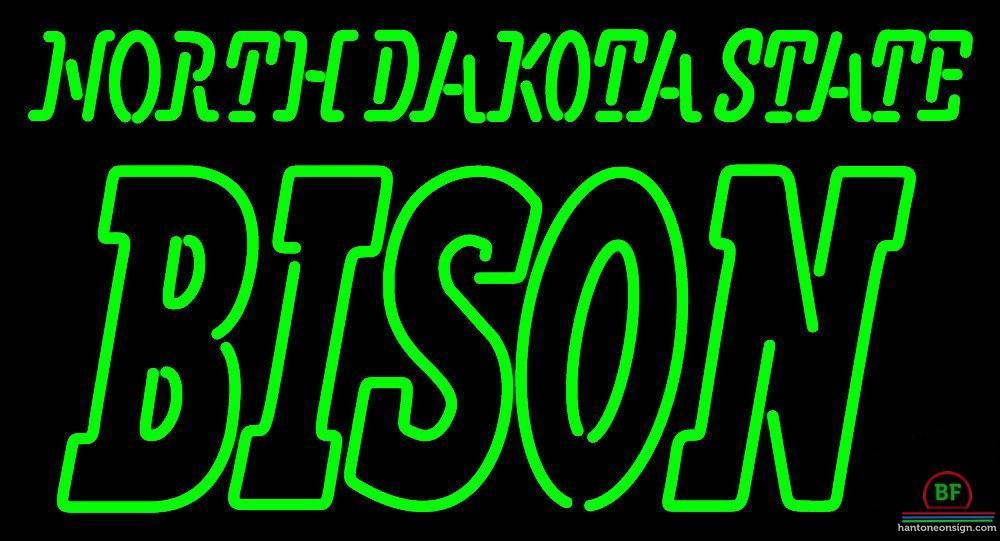 Custom North Dakota State Bison Neon Sign NCAA Teams Neon Light