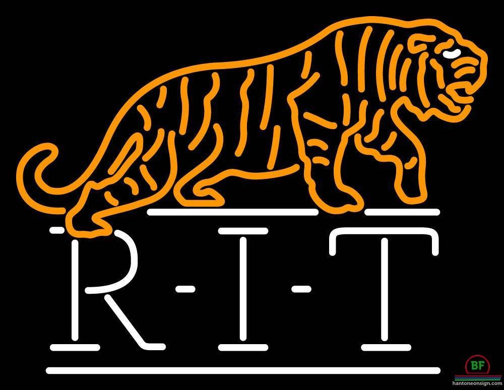 Custom Rit Tigers Neon Sign NCAA Teams Neon Light