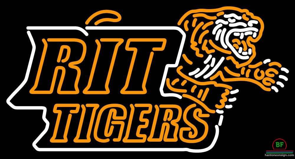 Custom Rit Tigers Neon Sign NCAA Teams Neon Light