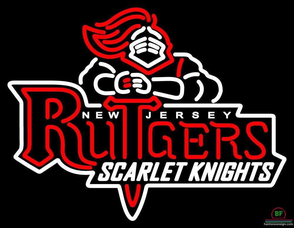 Custom Rutgers Scarlet Knights Neon Sign NCAA Teams Neon Light