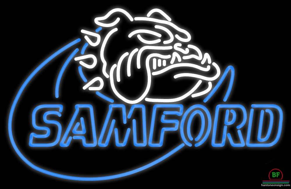 Custom Samford Bulldogs Neon Sign NCAA Teams Neon Light