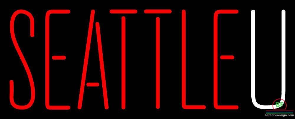 Custom Seattle Redhawks Neon Sign NCAA Teams Neon Light