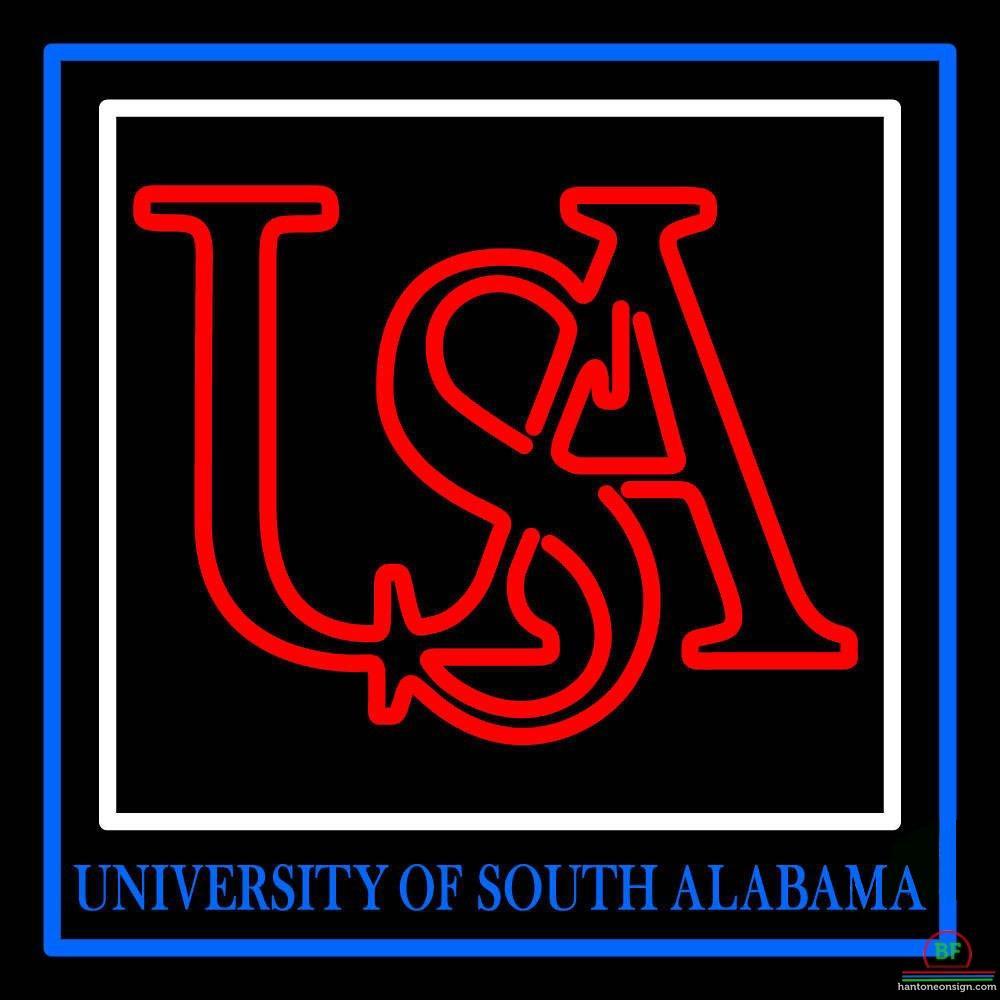 Custom South Alabama Jaguars Neon Sign NCAA Teams Neon Light