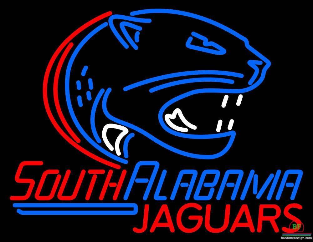 Custom South Alabama Jaguars Neon Sign NCAA Teams Neon Light
