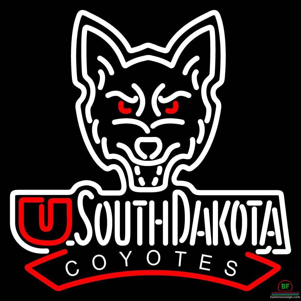 Custom South Dakota Coyotes Neon Sign NCAA Teams Neon Light
