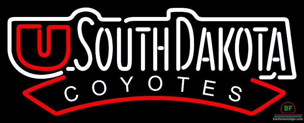 Custom South Dakota Coyotes Neon Sign NCAA Teams Neon Light