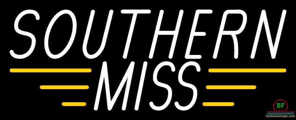Custom Southern Miss Golden Eagles Neon Sign NCAA Teams Neon Light