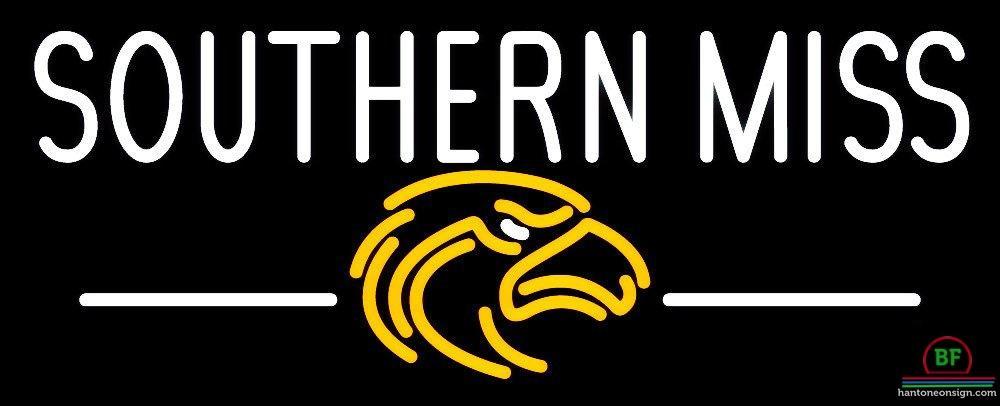 Custom Southern Miss Golden Eagles Neon Sign NCAA Teams Neon Light