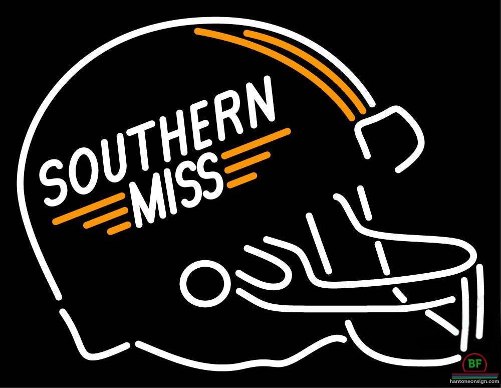 Custom Southern Miss Golden Eagles Helmet Neon Sign NCAA Teams Neon Light