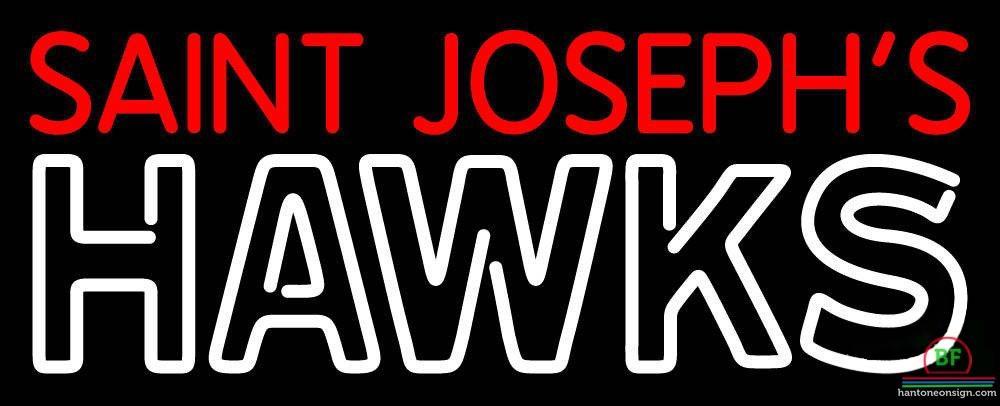 Custom St Josephs Hawks Neon Sign NCAA Teams Neon Light