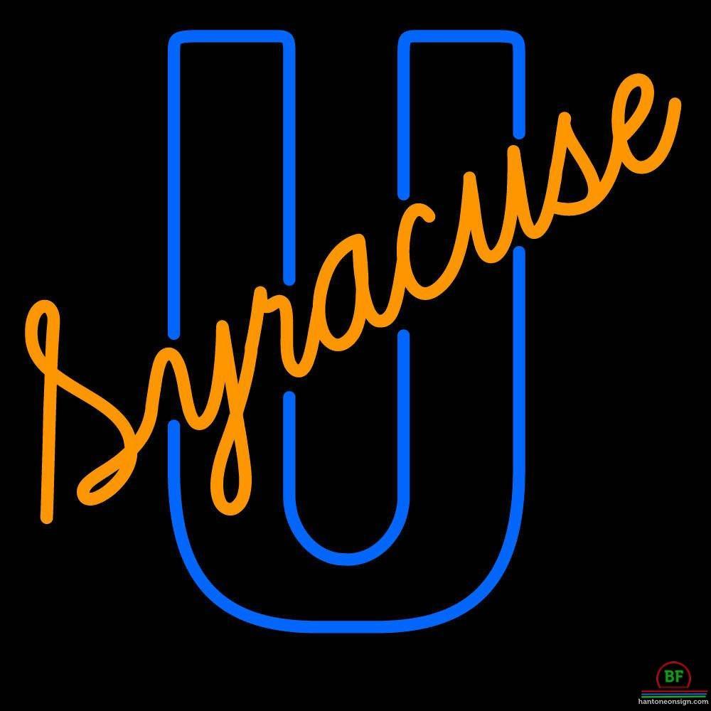 Custom Syracuse Orange Neon Sign NCAA Teams Neon Light