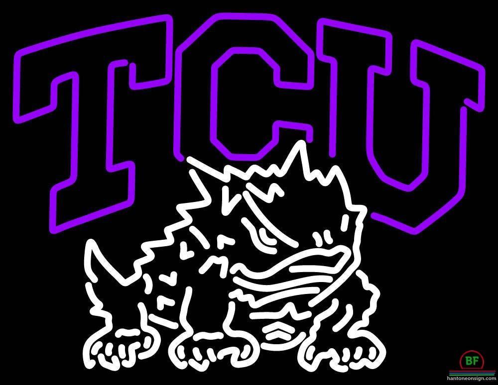 Custom TCU Horned Frogs Neon Sign NCAA Teams Neon Light