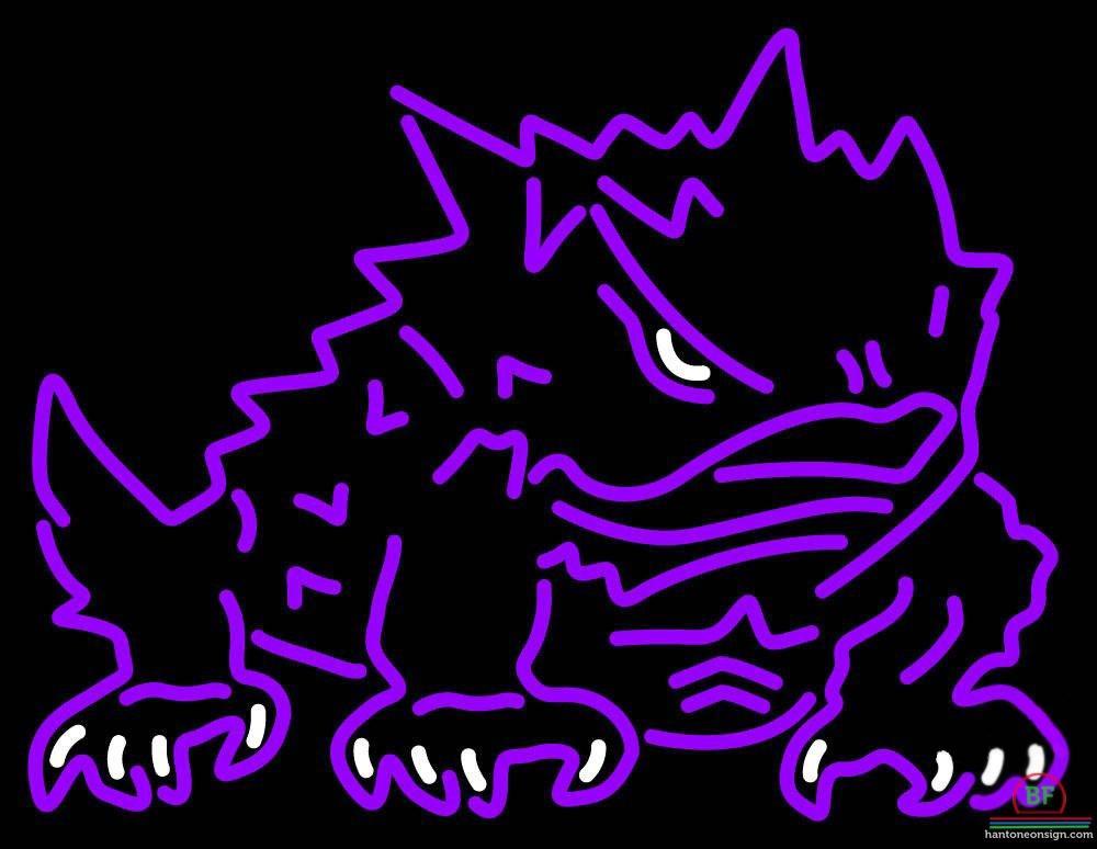 Custom TCU Horned Frogs Neon Sign NCAA Teams Neon Light