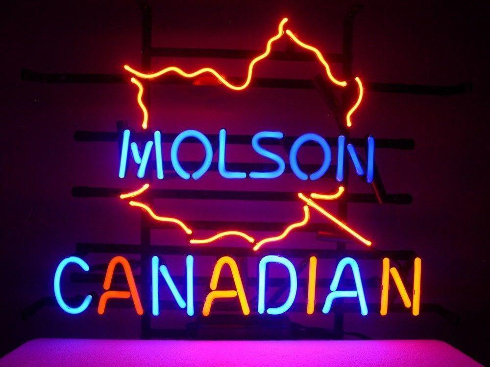 Custom Molson Canadian Beer Neon Sign