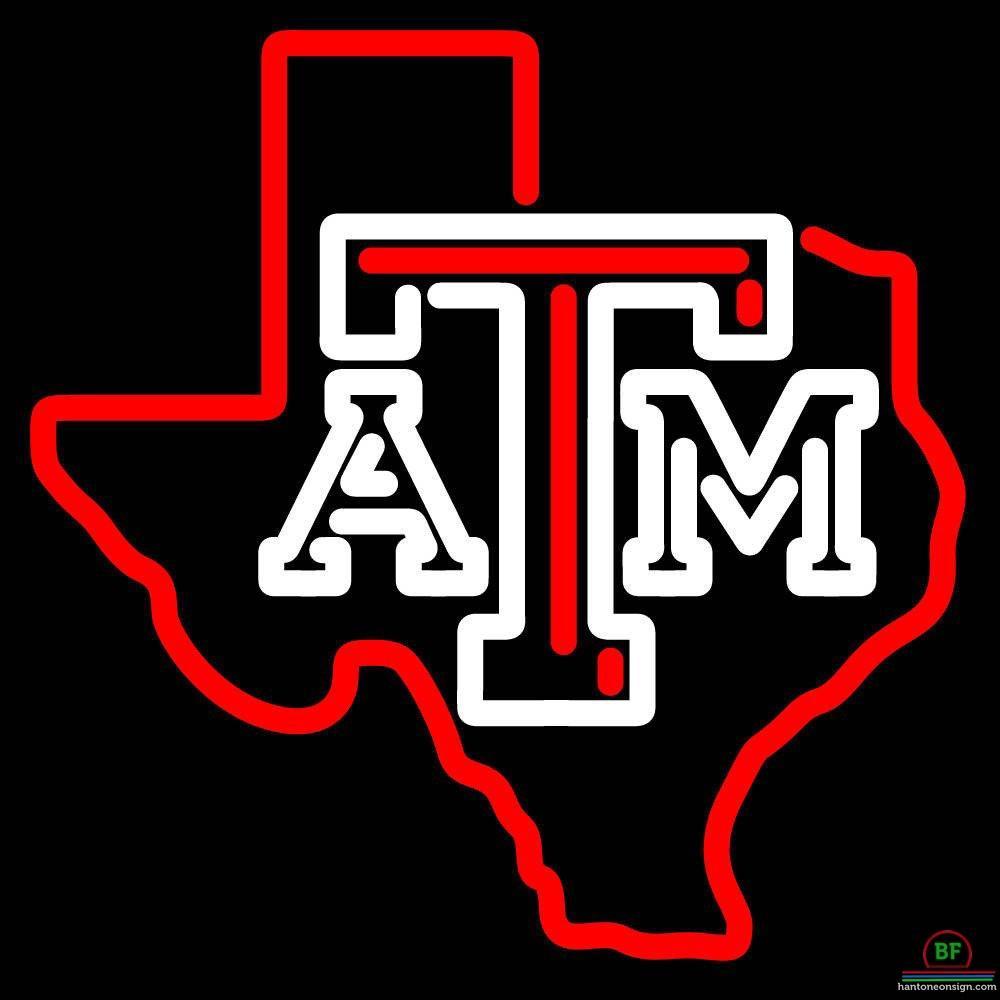 Custom Texas A And M Aggies Neon Sign NCAA Teams Neon Light