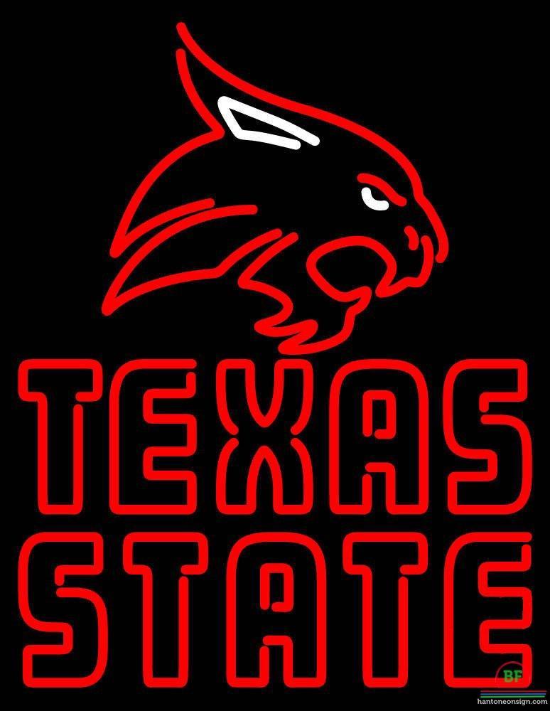 Custom Texas State Bobcats Neon Sign NCAA Teams Neon Light