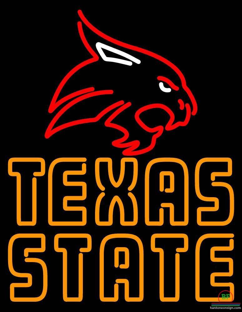 Custom Texas State Bobcats Neon Sign NCAA Teams Neon Light