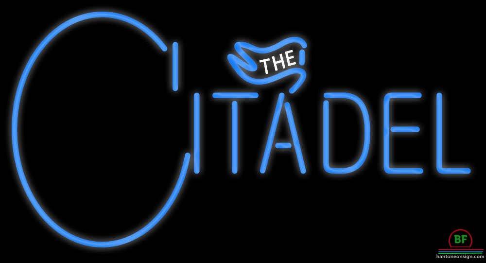 Custom The Citadel Bulldogs Neon Sign NCAA Teams Neon Light