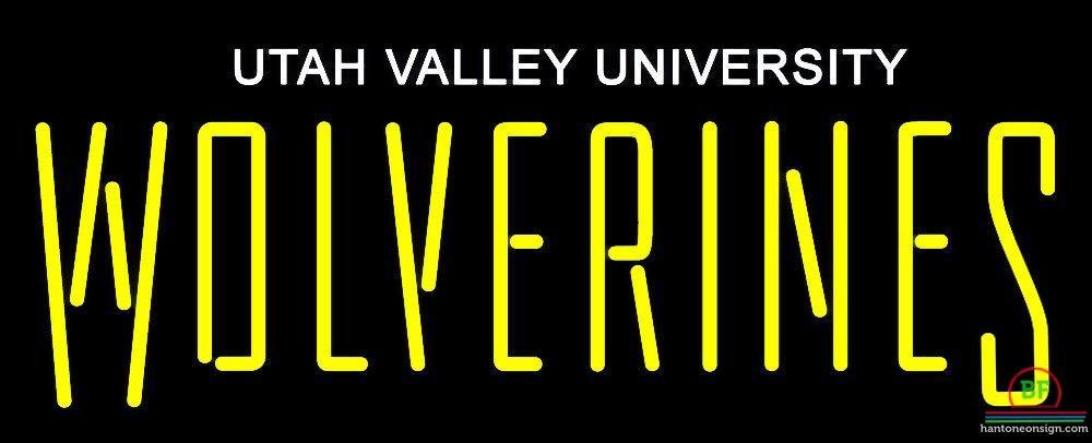 Custom Utah Valley Wolverines- Neon Sign NCAA Teams Neon Light