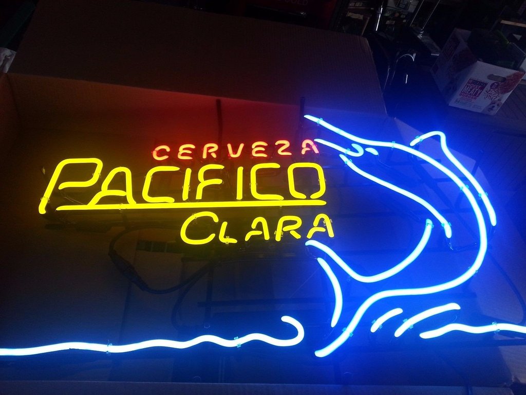 Custom Pacifico Marlin Fish Beer Neon Sign