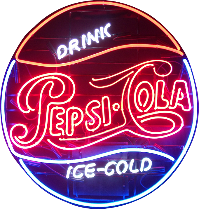 Custom Pepsi Cola Soda Neon Sign