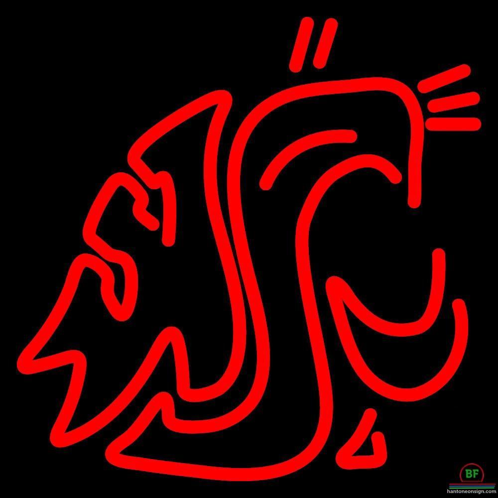 Custom Washington State Cougars Neon Sign NCAA Teams Neon Light