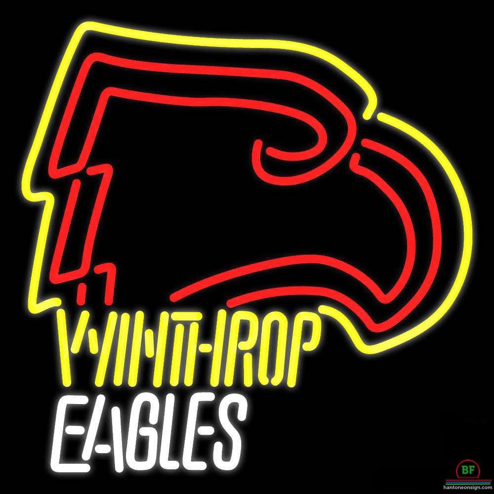 Custom Winthrop Eagles Neon Sign NCAA Teams Neon Light