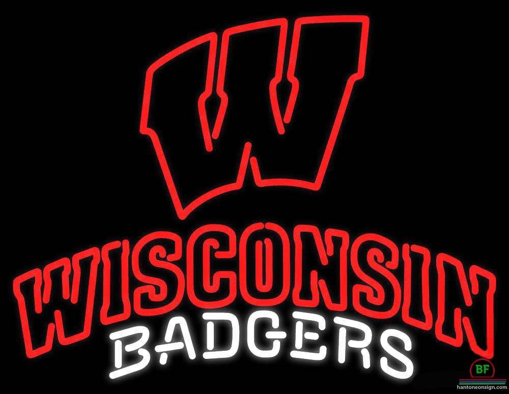 Custom Wisconsin Badgers Neon Sign NCAA Teams Neon Light