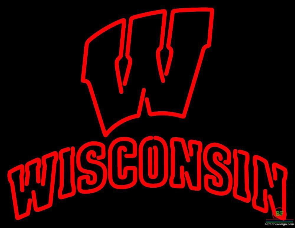 Custom Wisconsin Badgers Neon Sign NCAA Teams Neon Light