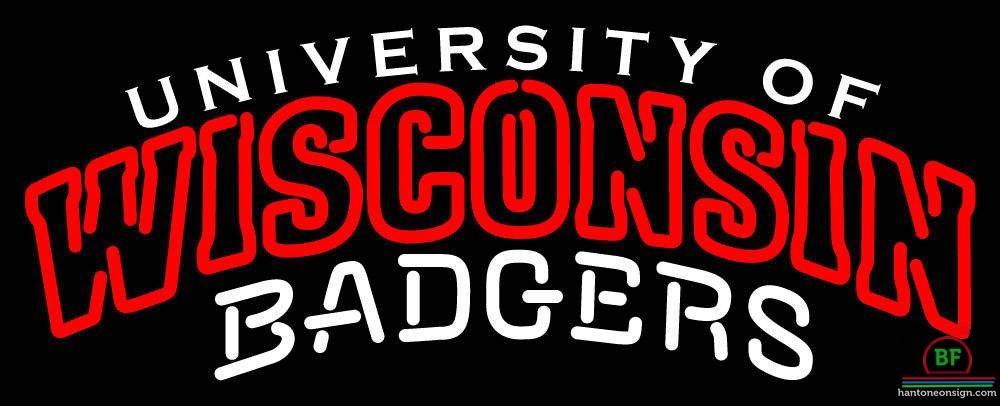 Custom Wisconsin Badgers Neon Sign NCAA Teams Neon Light
