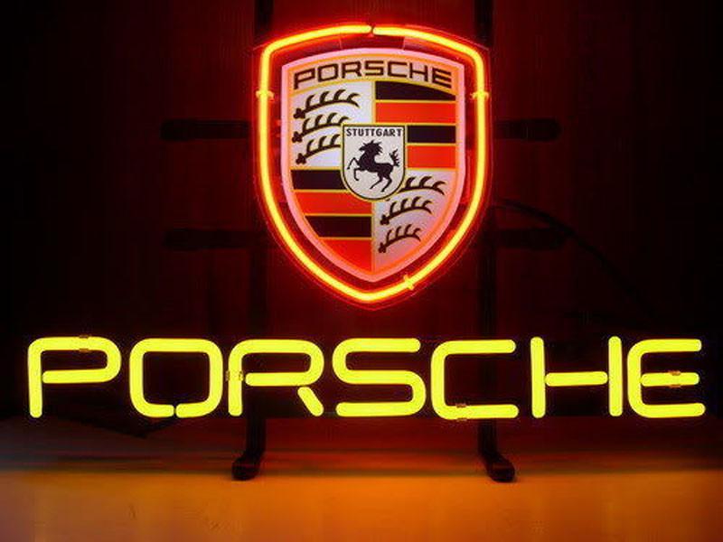 Custom Porsche Stuttgart Auto Neon Sign