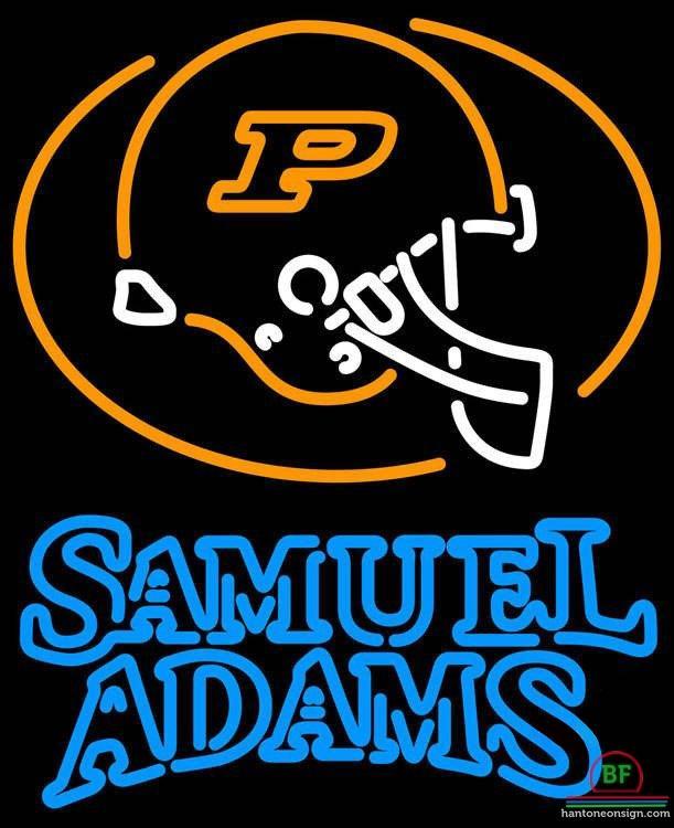 Custom Samuel Adams Purdue University Helmet Neon Sign NCAA Teams Neon Light