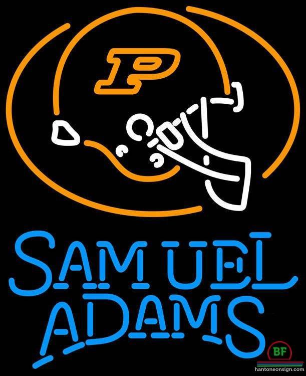 Custom Samuel Adams Purdue University Helmet Neon Sign NCAA Teams Neon Light