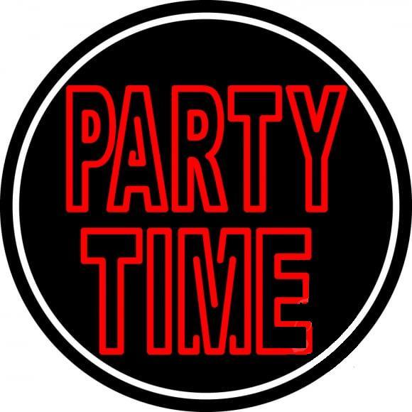 Custom Party Time Neon Sign Real Neon Light