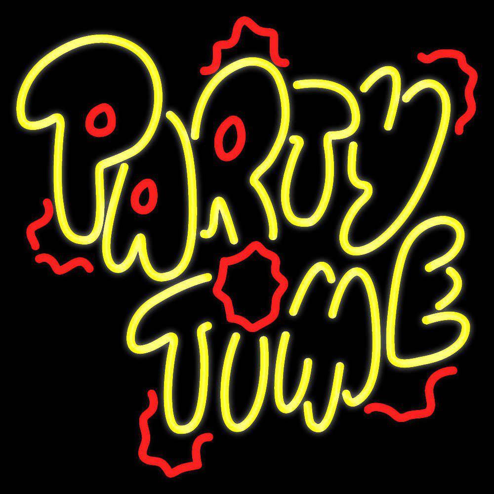 Custom Party Time Neon Sign Real Neon Light