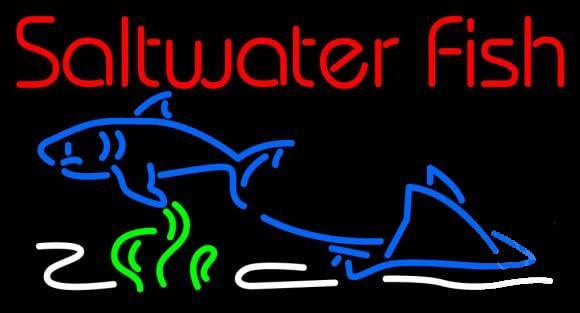Custom Saltwater Fish Neon Sign Real Neon Light