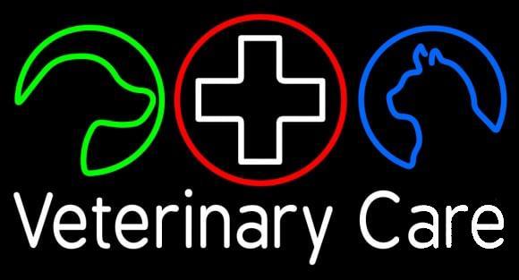 Custom Veterinary Care Neon Sign Real Neon Light