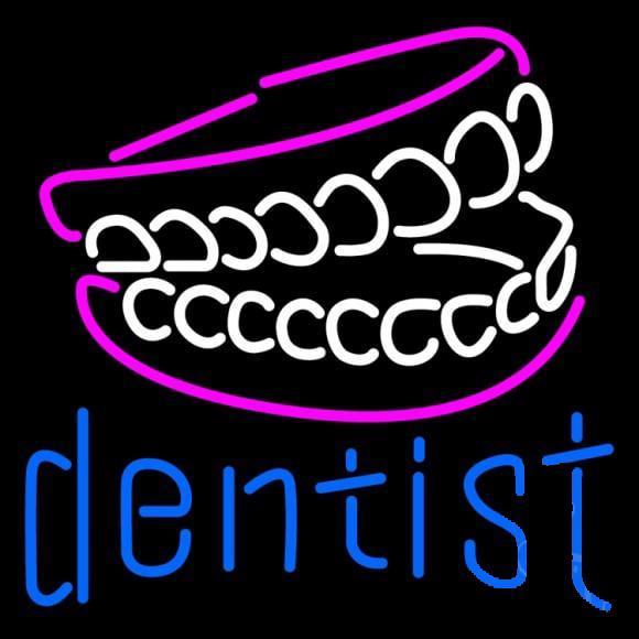 Custom Dentist Neon Sign Real Neon Light