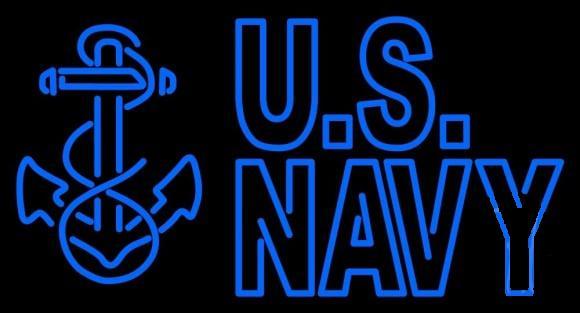 Custom Us Navy Neon Sign Real Neon Light