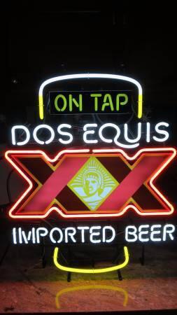 Custom Dos Equis Imported Beer Neon Sign Real Neon Light