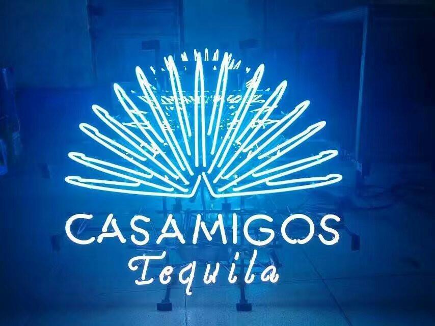Custom Casamigos Tequila Wine Neon Sign