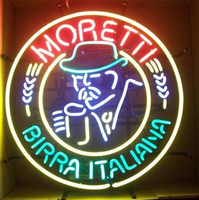 Custom Moretti birra italianat Neon Sign Real Neon Light